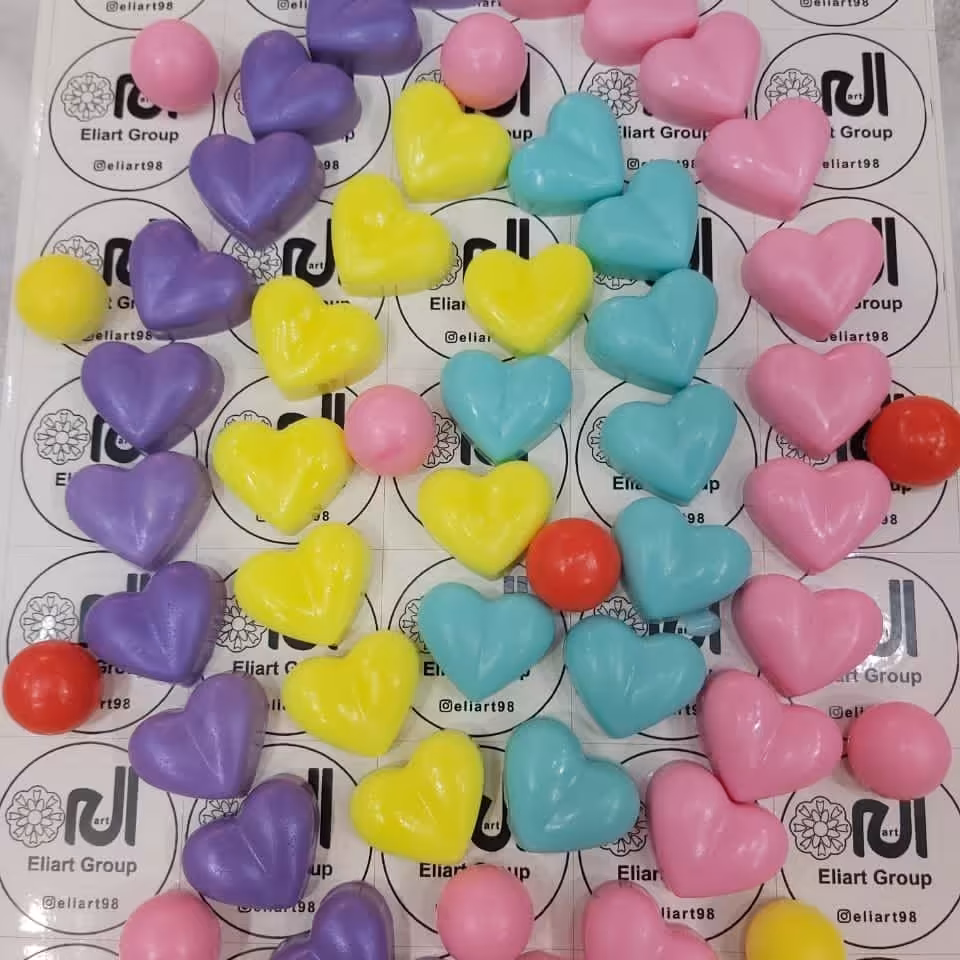 صابون دستساز  معطر الی آرت/صابون فانتزی/صابون عروس/گیفت عروس/صابون تزیینی/صابون دکوری/صابون  گیاهی فانتزی