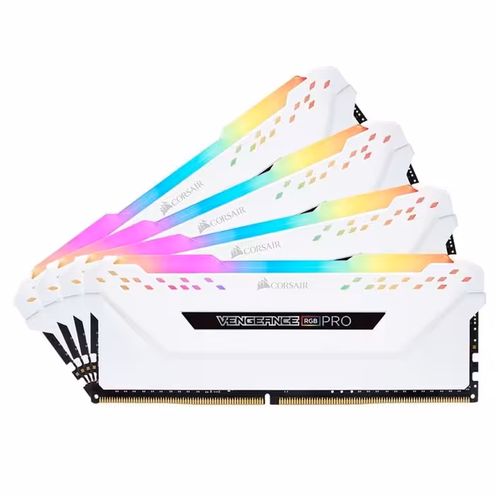 رم چهار کاناله کرسیر مدل VENGEANCE RGB PRO با حافظه 32 گیگابایت و فرکانس 2666 مگاهرتز