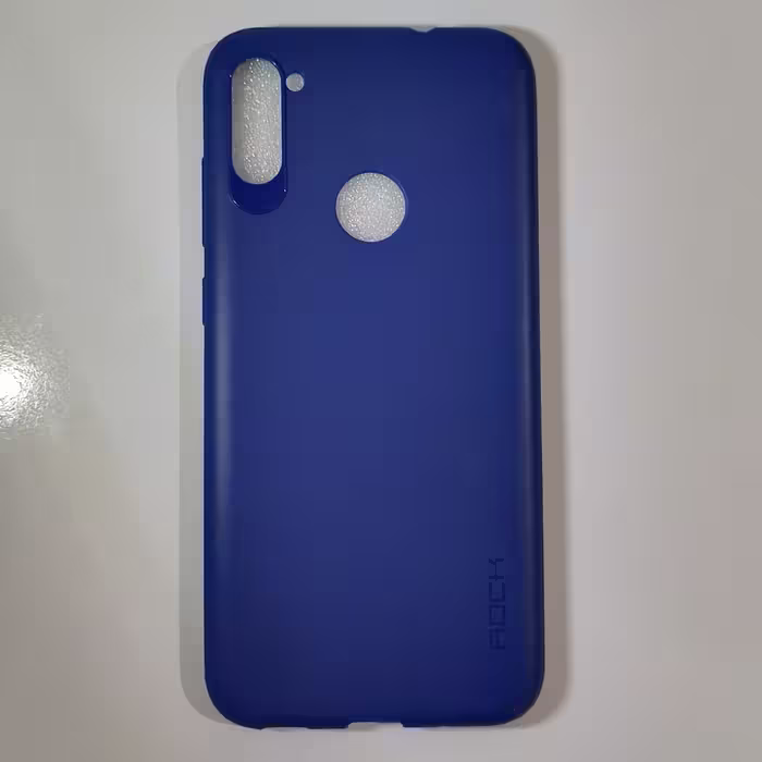 کاور گوشی موبایل سامسونگ مدل Galaxy a11  رنگ آبی کاربنی