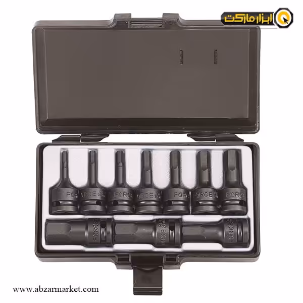 ست آلن بکسی شش گوش فورس فشار قوی 10 پارچه 1/2 مدل 41012