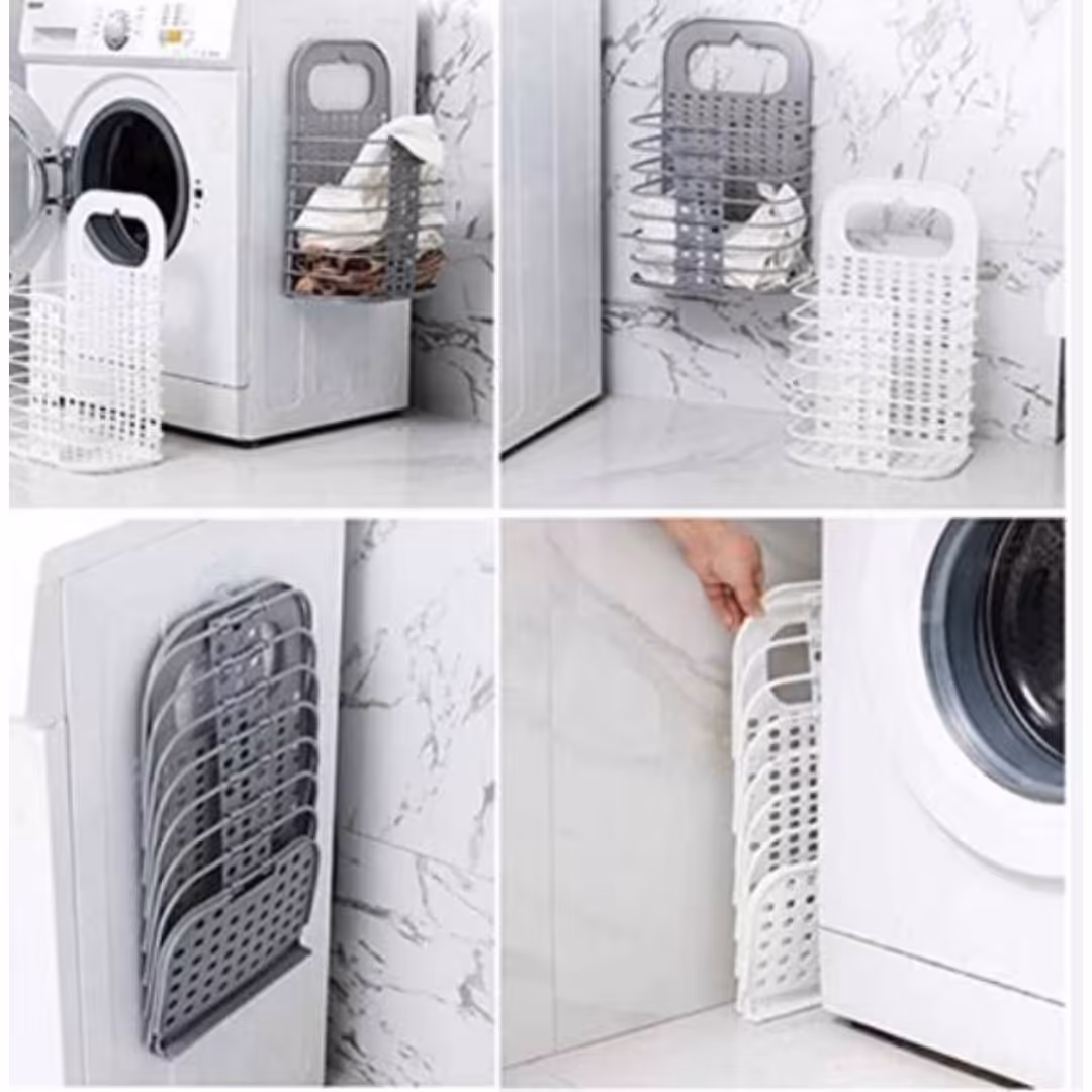 سبد رخت چرک دیواری تاشو کد 657