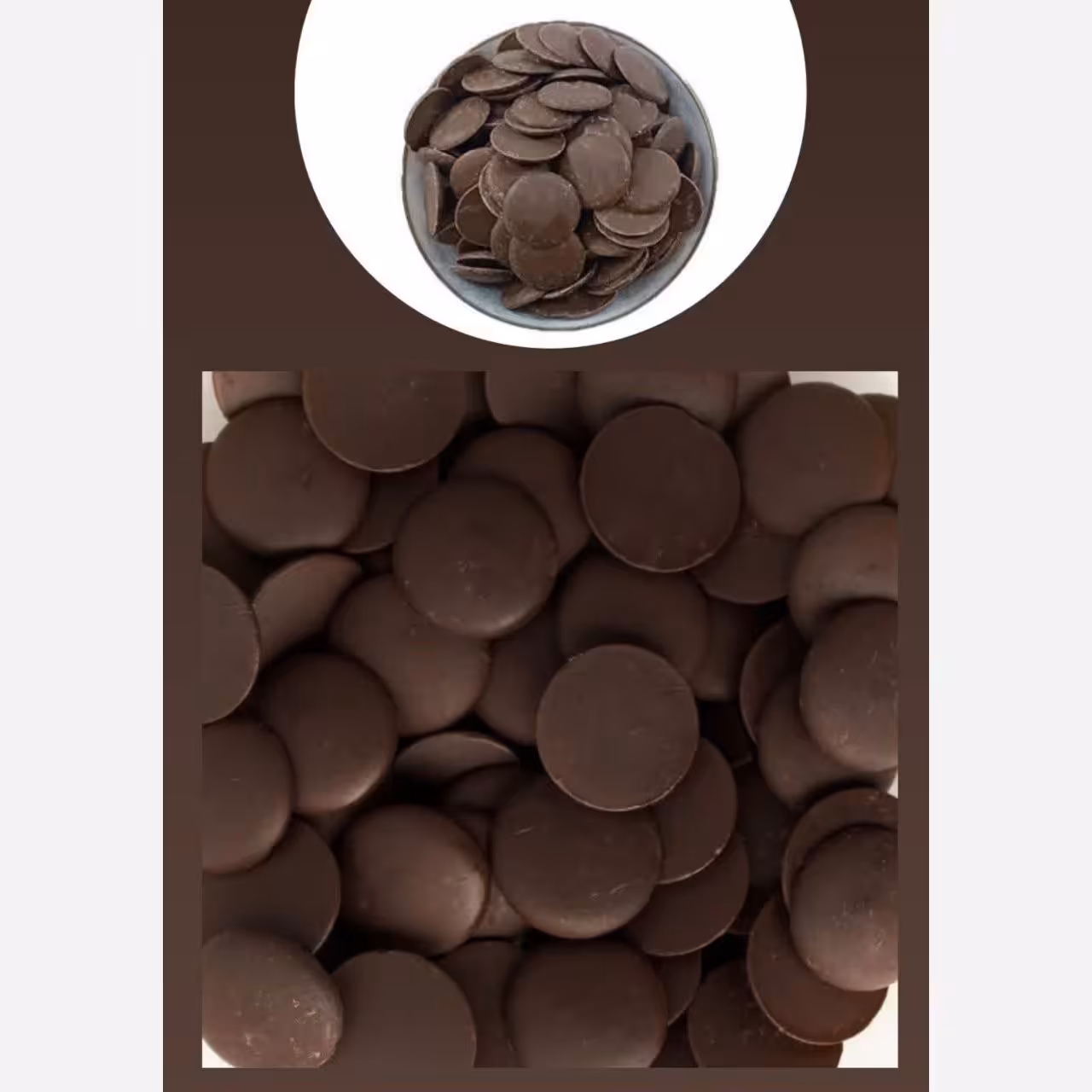 شکلات سکه ای کاکائویی شیرین بسته 100گرمی