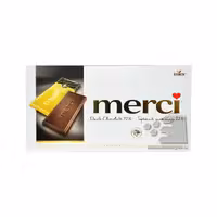 شکلات تلخ 72 درصد 100 گرم مرسی - merci