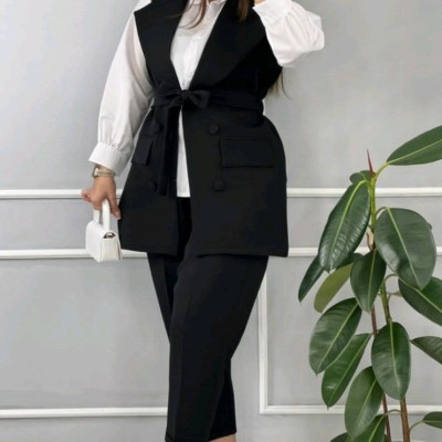 ست سه تیکه وست شومیز،شلوار مازراتی و داکرون