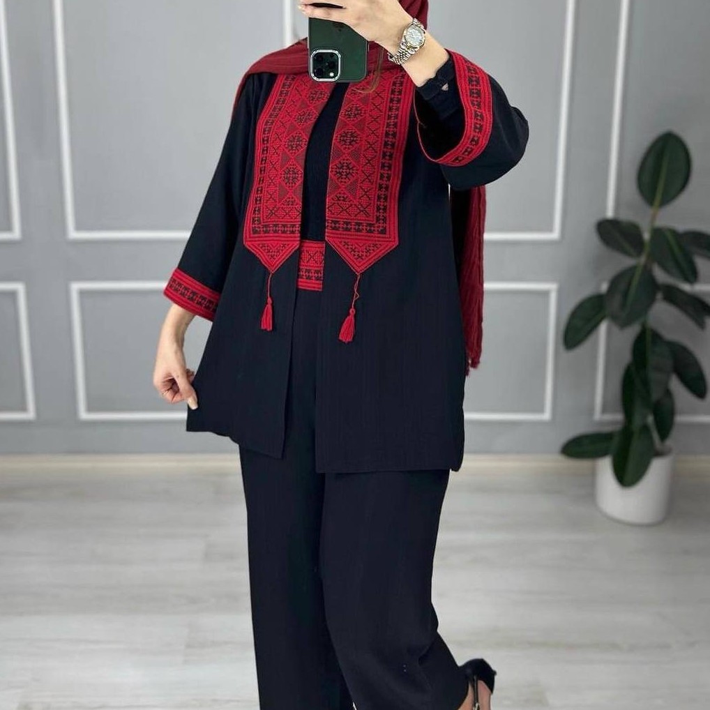 ست مانتو شلوار ابروبادی