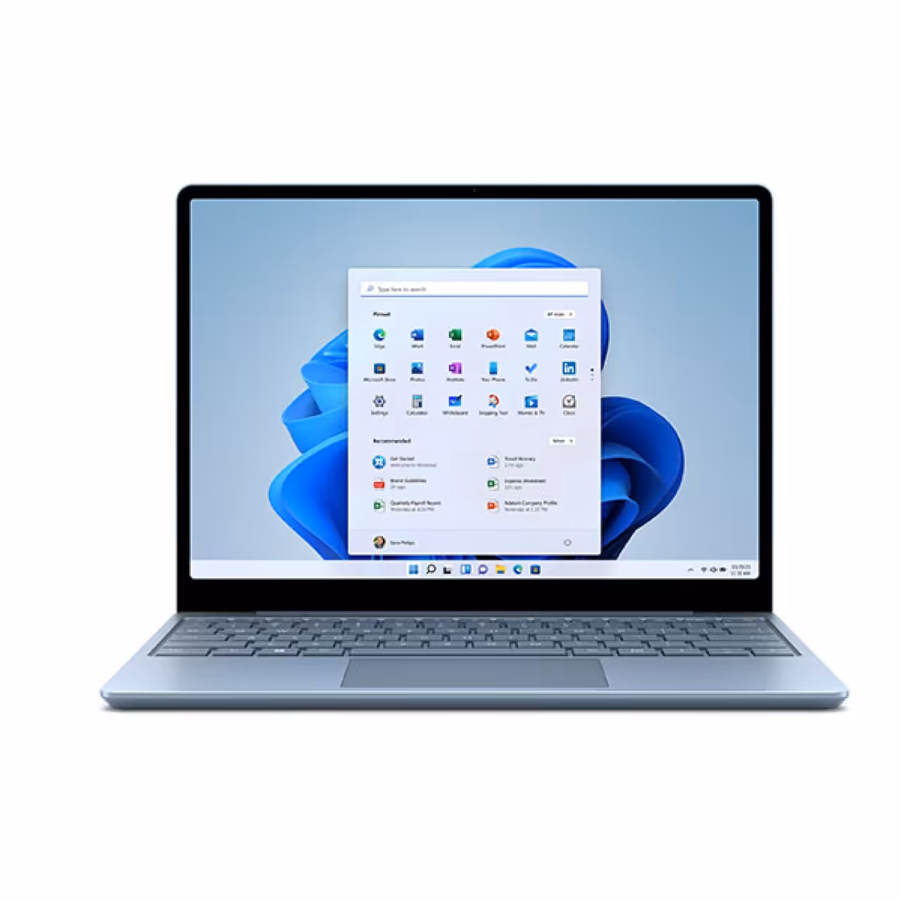 لپ تاپ مایکروسافت مدل Surface Laptop Go ice blue