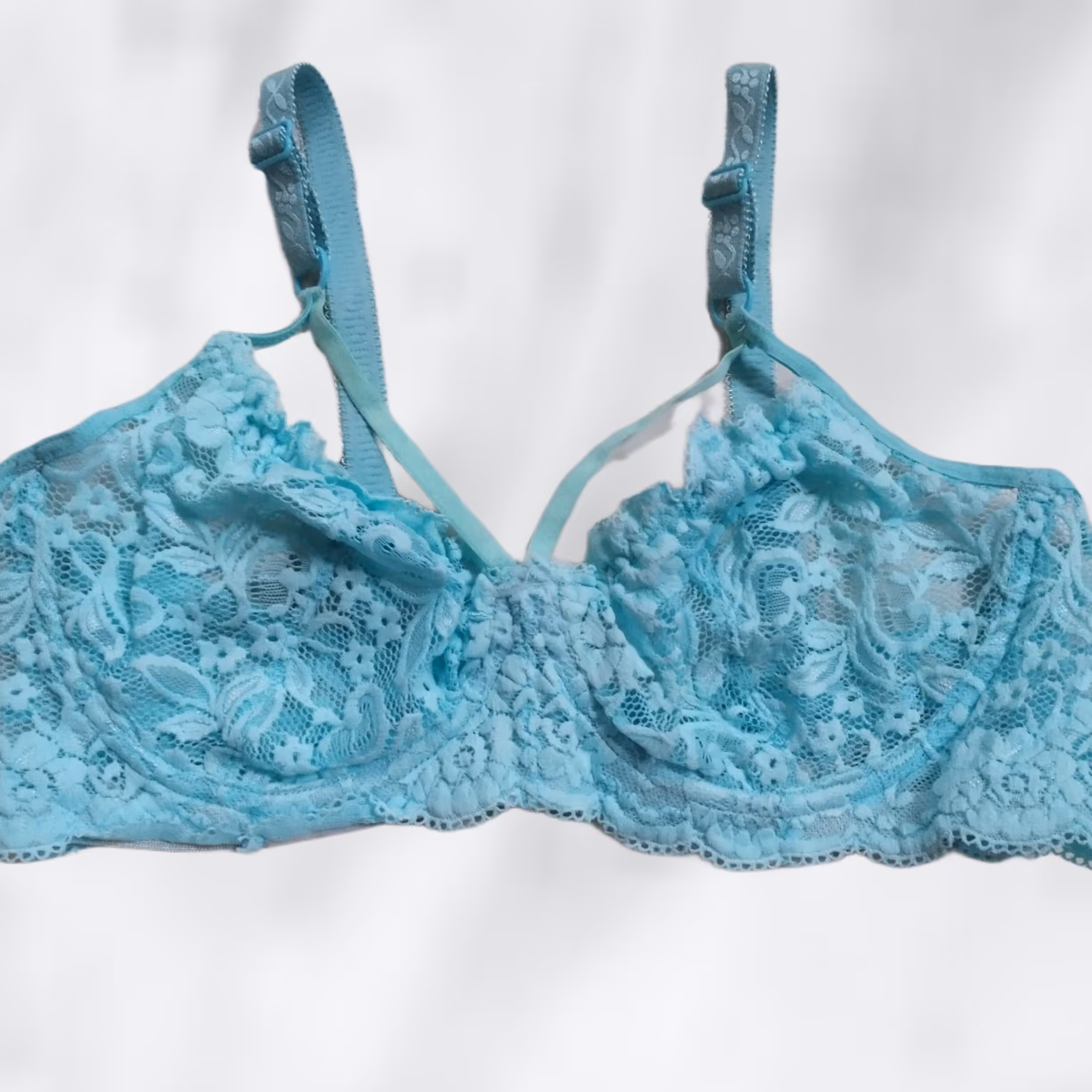 سوتین تک هارنس دار  فیروزه ای