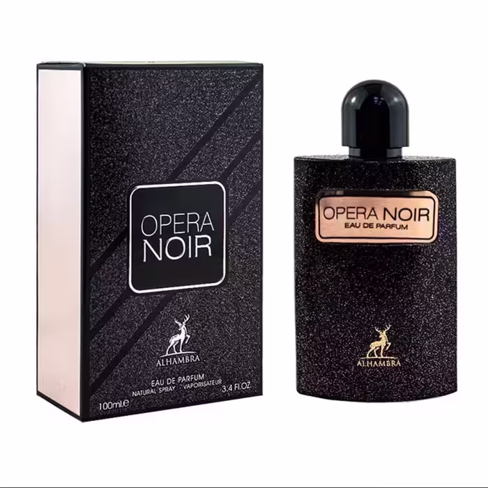 ادو پرفیوم زنانه بلک اوپیوم الحمبرا مدل Opera Noir حجم 100 میلی لیتر