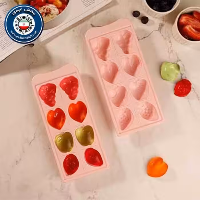 قالب یخ و ژله طرح دار