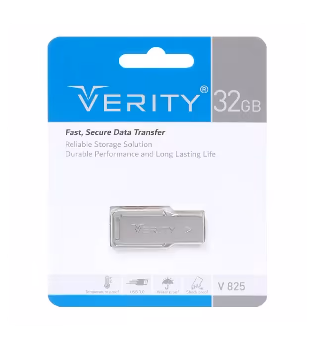 فلش مموری وریتی 32 گیگابایت نقره ای