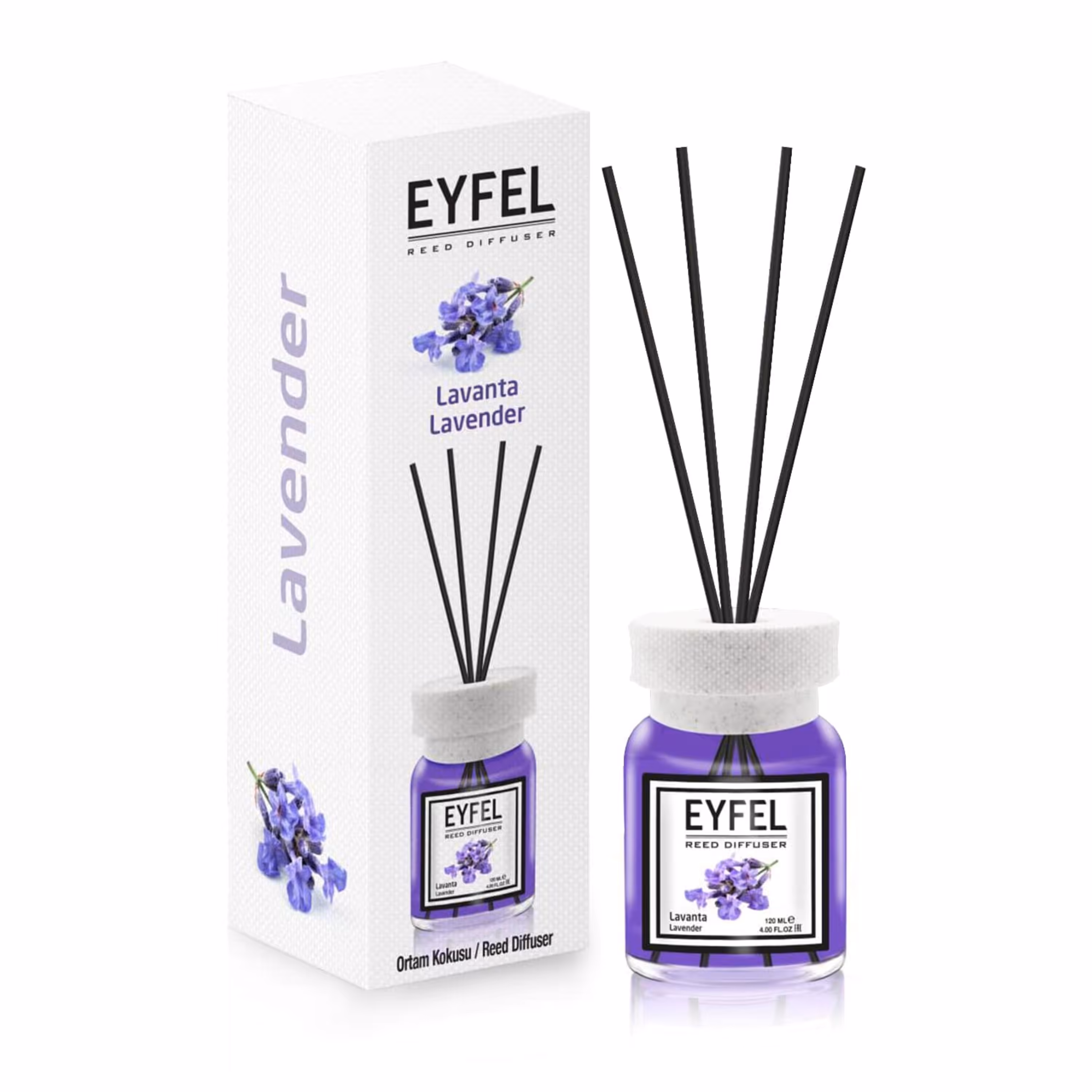 خوشبو کننده هوا 120 میل ایفل Eyfel اصل ترکیه لاوندر  Lavender