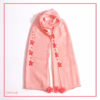 شال گلبهی چاپی