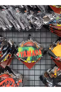 هدبند/دستمال سر موتورسیکلت سبز هدبند دستمال موتور یاماها باندانا پروسو Prosev