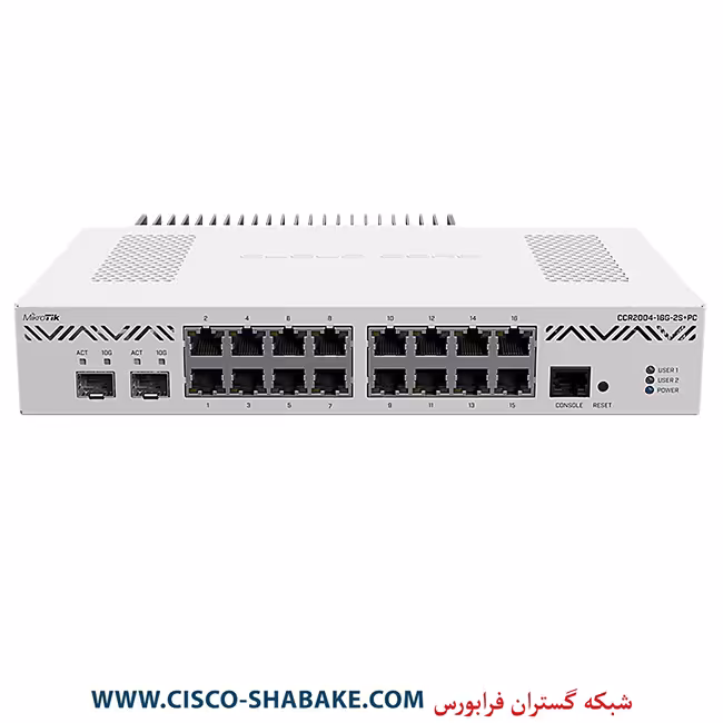 روتر میکروتیک CCR2004-16G-2S PC