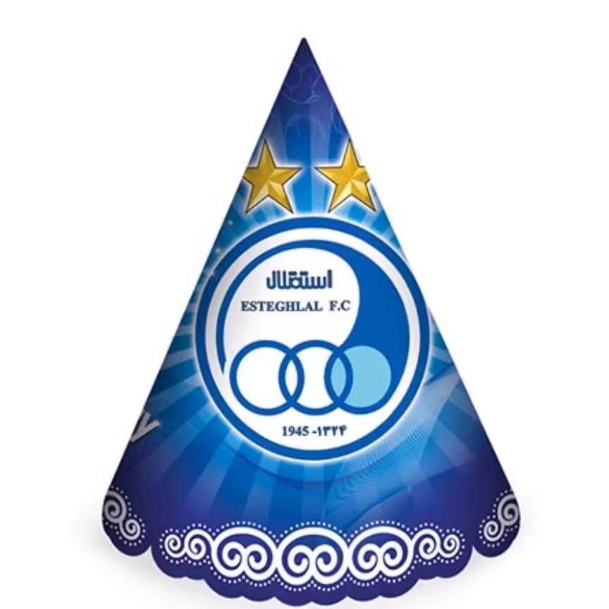 کلاه ساده اکلیلی تم تولد استقلال