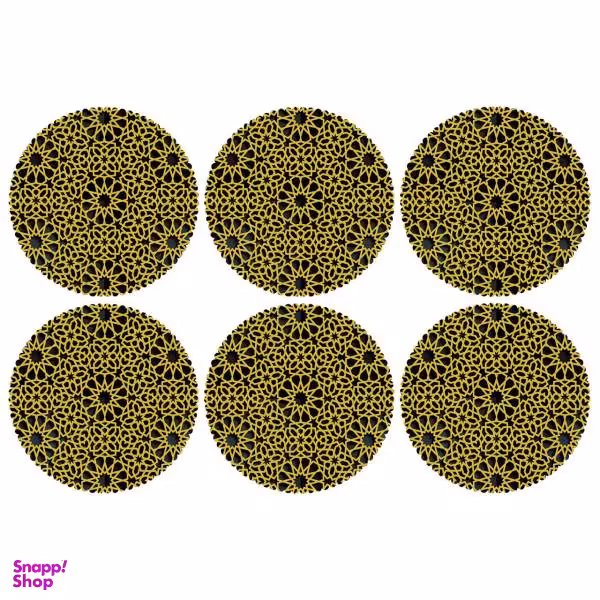 زیر بشقابی کد U2-42095 ست 6 عددی