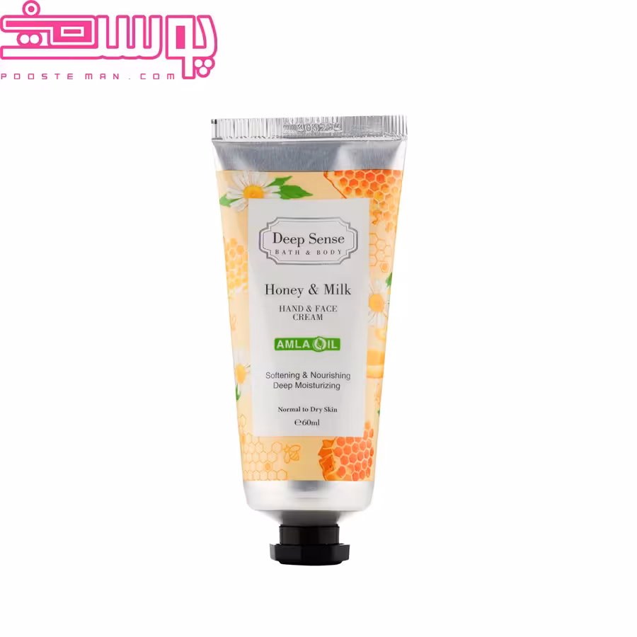 کرم مرطوب کننده شیر عسل دیپ سنس 60 میلی لیتر