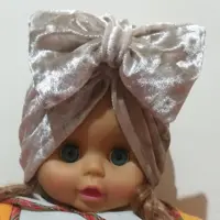 توربان پاپیونی مخمل