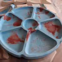 ظرف هفت سین آب و آتش