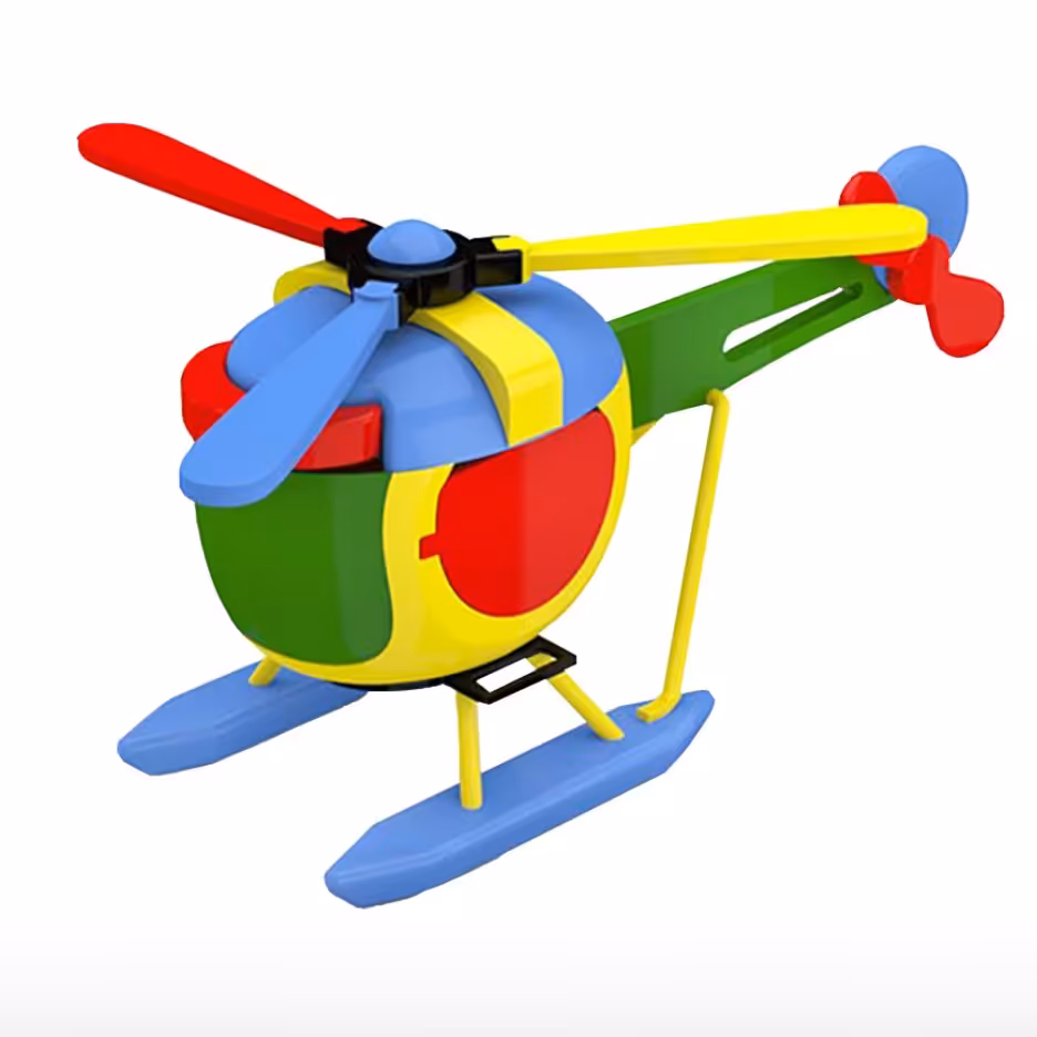 ساختنی هلیکوپتر دوبی (لگو هلی کوپتر) ( پازل سه بعدی )