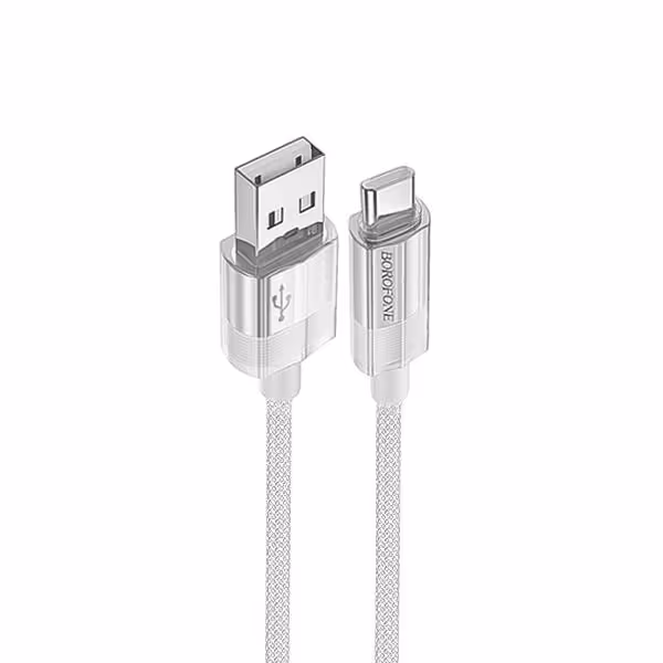 کابل تبدیل USB به Type-C بروفون مدل BU44 طول 1.2 متر