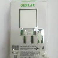 کله شارژ و کابل اصلی  برند GERLAX                         