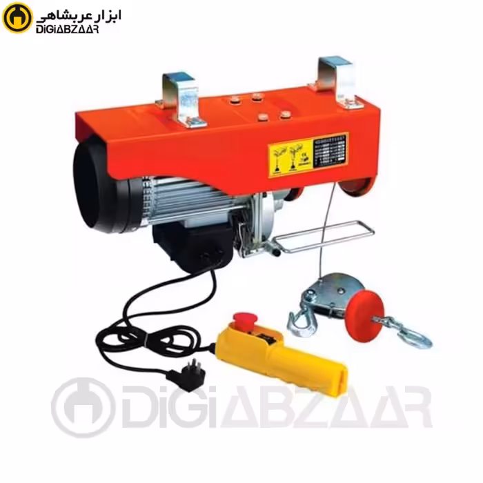 وینچ برقی تکفاز الکتریک هویست ( الکتروهاست ) مدل PA200 (100 تا 200 کیلوگرم)