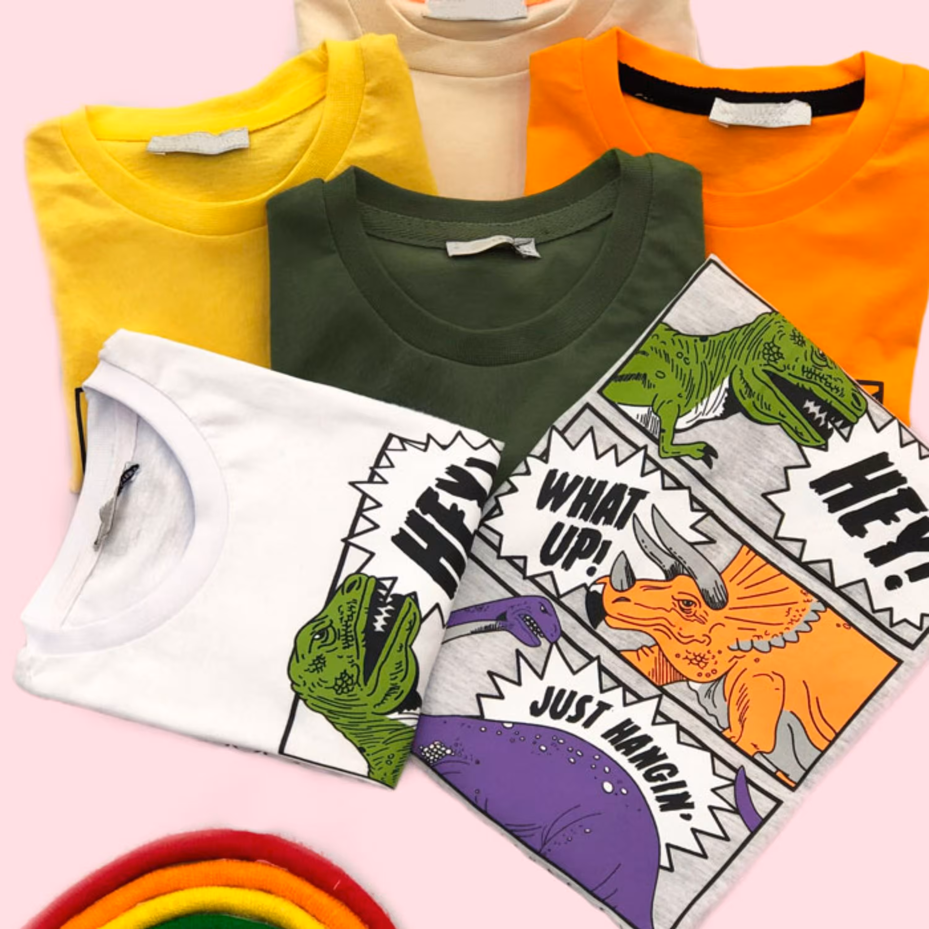 تیشرت پسرانه دخترانه پنبه(15321)