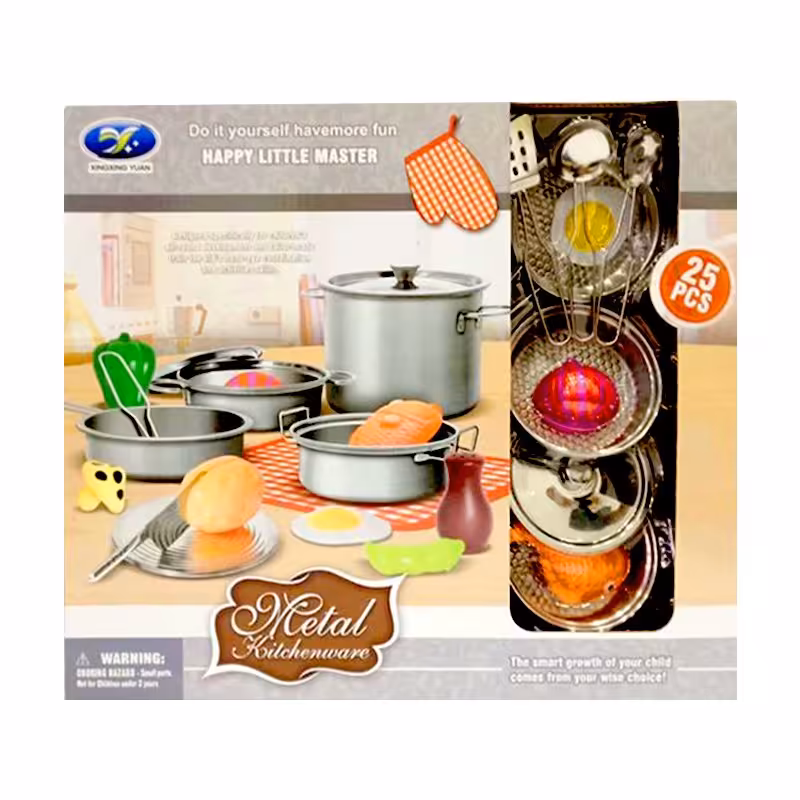 اسباب بازی خاله بازی قابلمه  25 تکه مدل 666E2