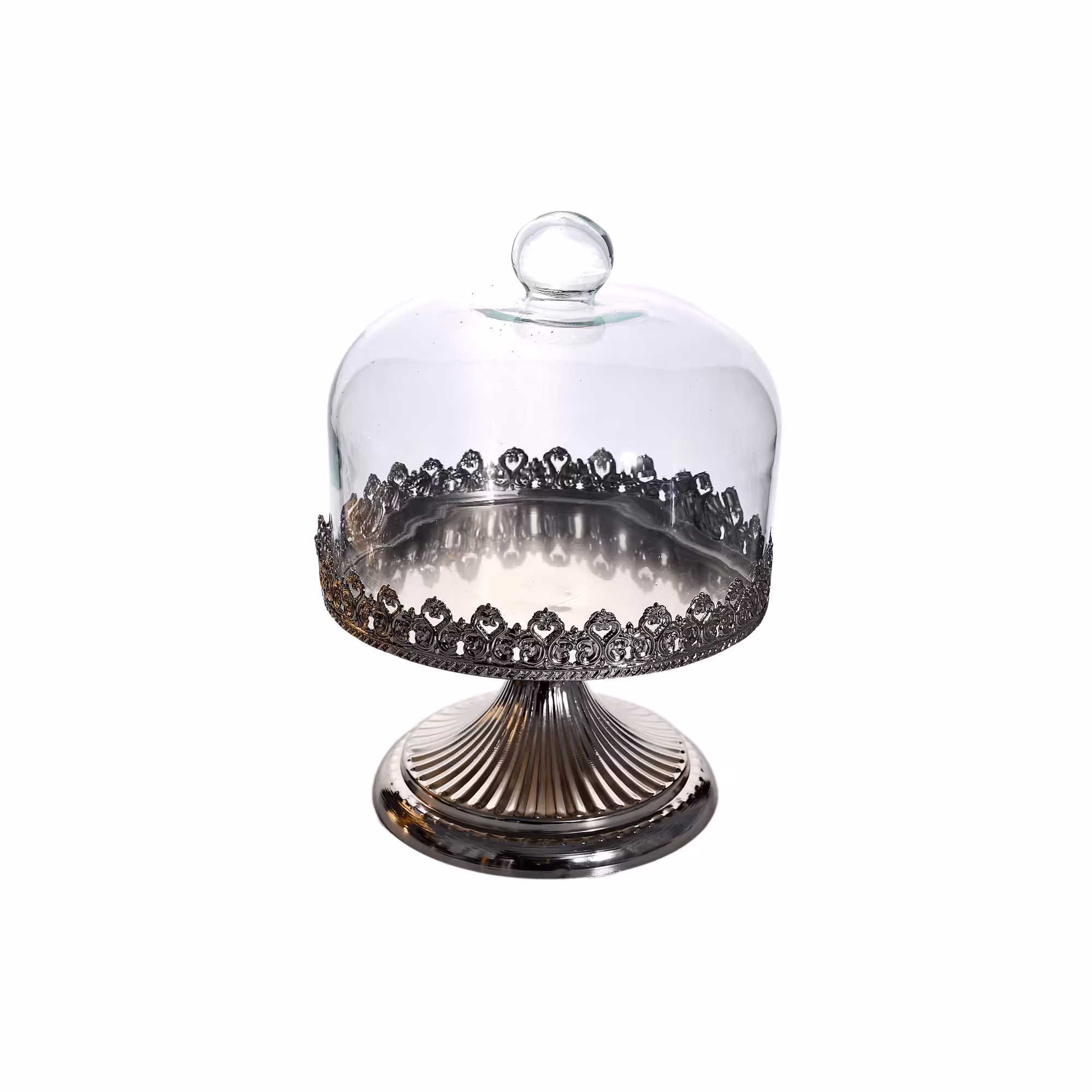 کاپ کیک پایه طرح دار استیل