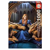 پازل 1000 تکه ادوکا مدل FIERCE LOYALTY A. STOKES