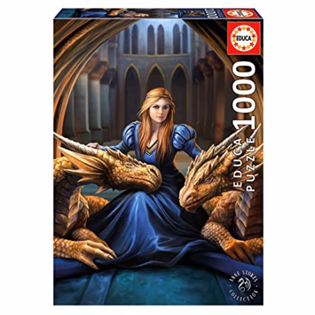 پازل 1000 تکه ادوکا مدل FIERCE LOYALTY A. STOKES