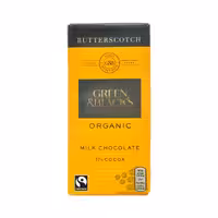 شکلات شیری ارگانیک با تکه های کرانچی تافی 90 گرم گرین اند بلک - green &amp; black&#039;s