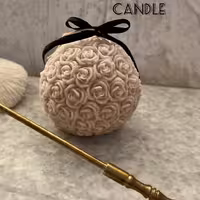 قالب سیلیکونی گوی رز 8 سانت