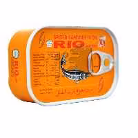 تن ماهی ساردین فلفلی 125 گرمی ریو rio