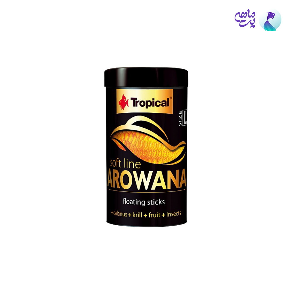 غذای سافت لاین تروپیکال مدل Soft Line arowana size L وزن 80 گرم