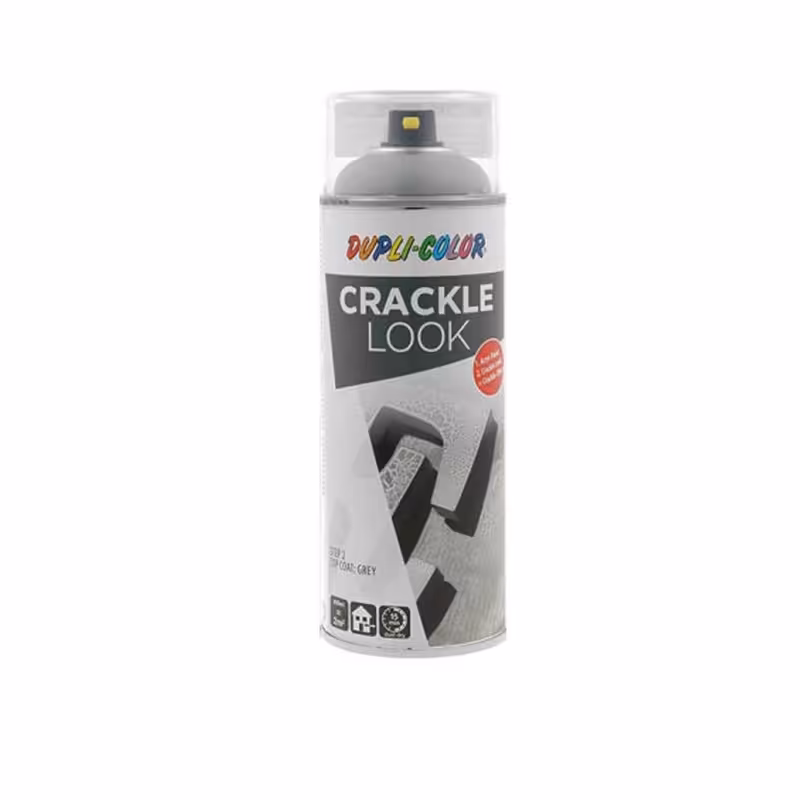 اسپری طرح ترک خوردگی خاکستری  دوپلی کالر مدل CRACKLE LOOK حجم 400 میلی لیتر
