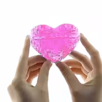 کریستال پازل سه بعدی مدل قلب