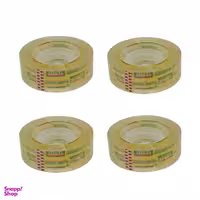 چسب نواری ام آی ام مدل Crystal Clear عرض 1.8 سانتی متر بسته 4 عددی