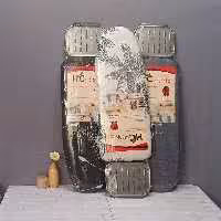 میز اتو اچ سی هوم میز اطو پایه کوتاه کیفیت بالا  پارچه رنگ ثابت سبک وجمع و جور