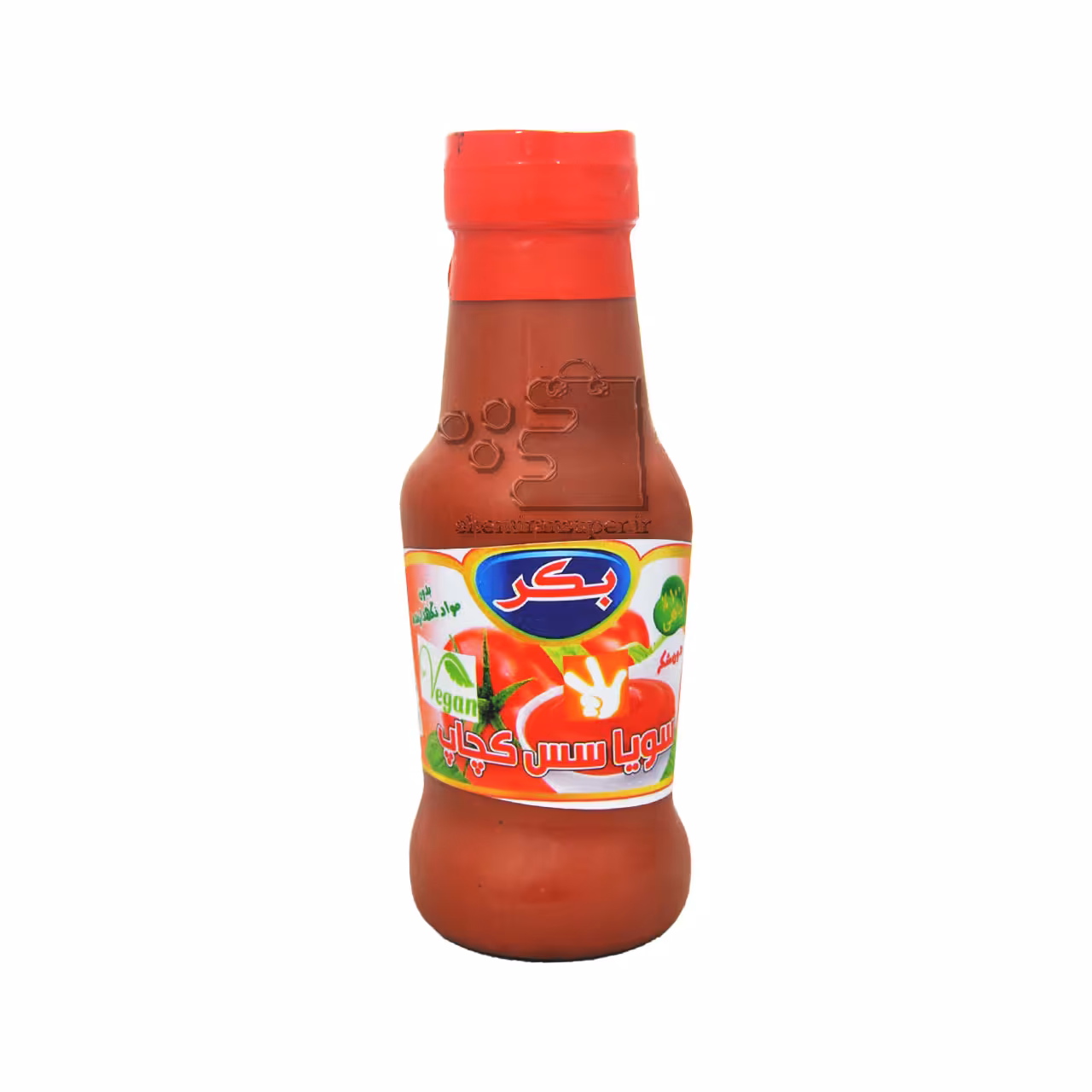 سویا سس کچاپ ( بدون شکر ، وگان ) 330 گرم بکر - bekr