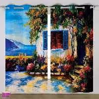 پرده مخمل رنس مدل C33-50113 ارتفاع 290 سانتی متر