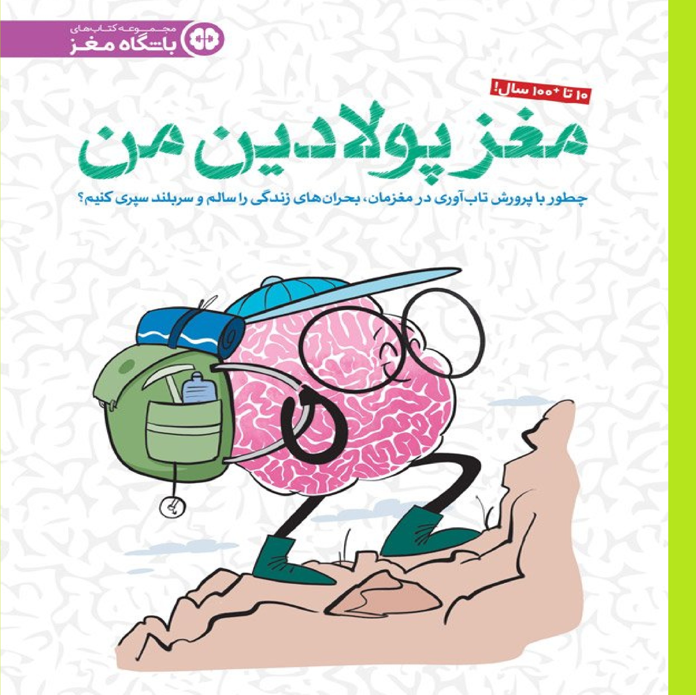 کتاب مغز پولادین من نویسنده دکتر تارا رضاپور و دکتر حامد اختیاری