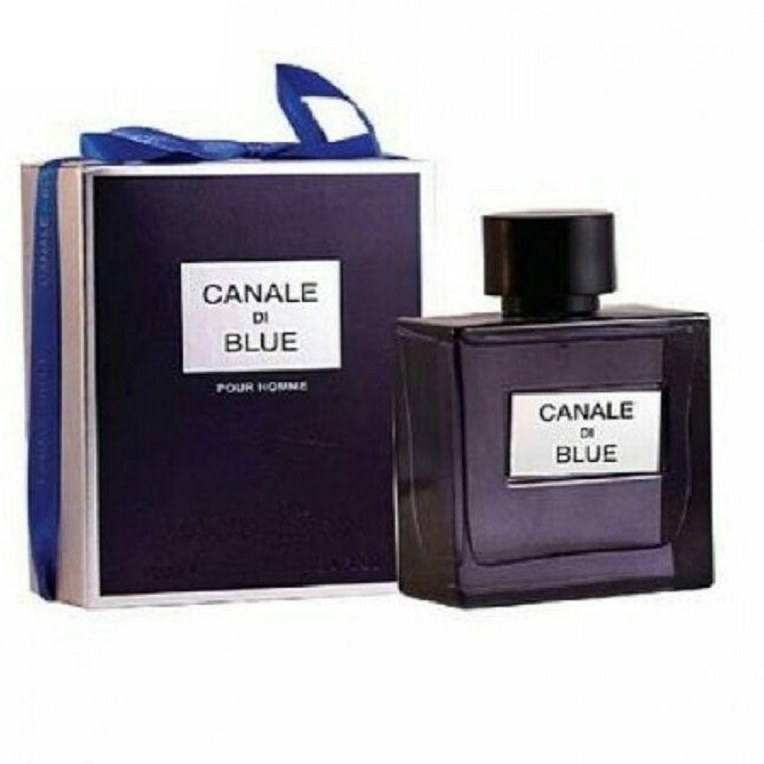 ادکلن مردانه فراگرنس ورد مدل کانال د بلو Canale Di Blue حجم 100 میل