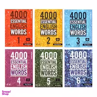 کتاب 4000 Essential English Words اثر Paul Nation انتشارات سپاهان 6 جلدی