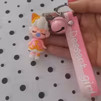 سر کلیدی فانتزی عروسکی مدل Dessert Girl