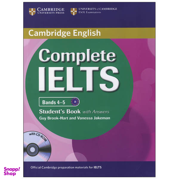 کتاب Cambridge English Complete IELTS (4-5) اثر جمعی از نویسندگان انتشارات کمبریج