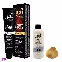 رنگ مو آیون (Ion) شماره 8.31 حجم 120 میلی‌لیتر رنگ بلوند بژ + اکسیدان آیون (Ion) مدل 30vol نه درصدی حجم 180 میلی‌لیتر