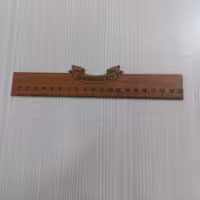 خط کش چوبی 20  سانت