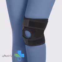 زانو بند نئوپرن کوتاه تک سایز طب و صنعت